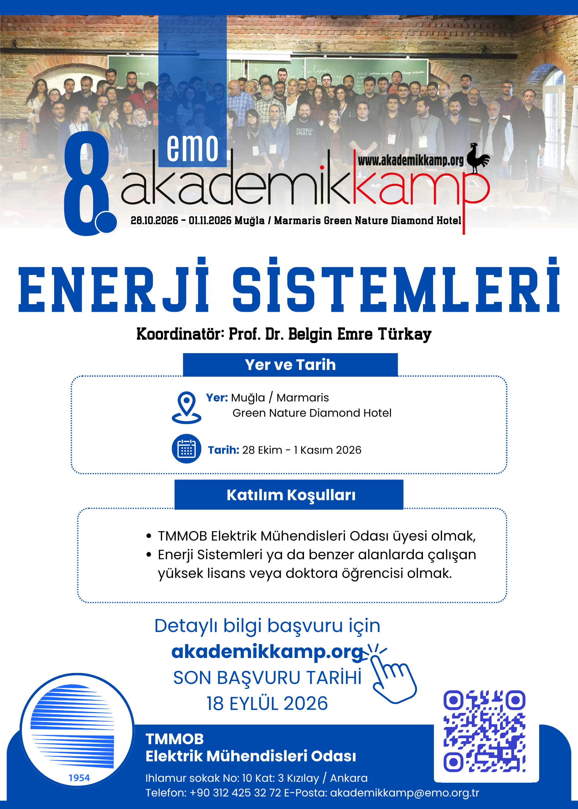 EMO 8. Akademik Kamp