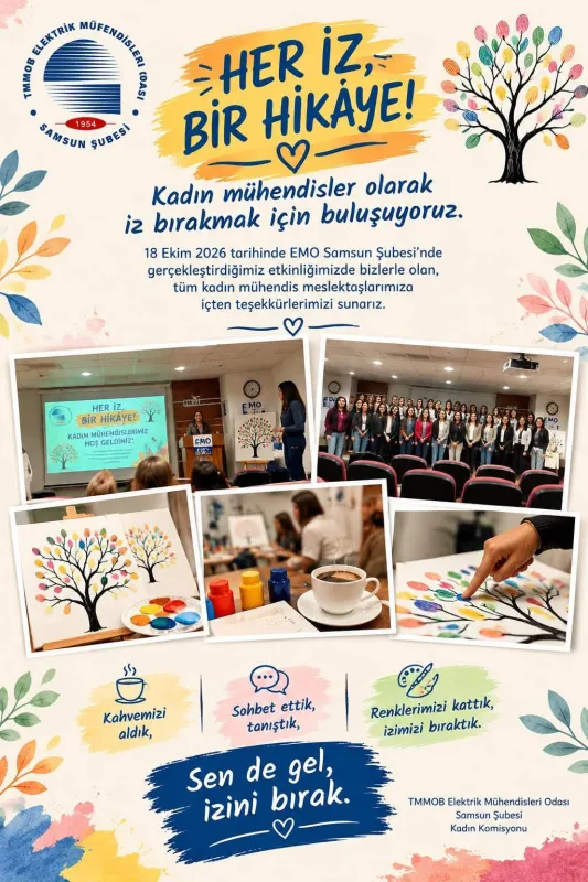 HER İZ, BİR HİKÂYE! KADIN KOMİSYONU ÜYELERİMİZLE BULUŞTUK