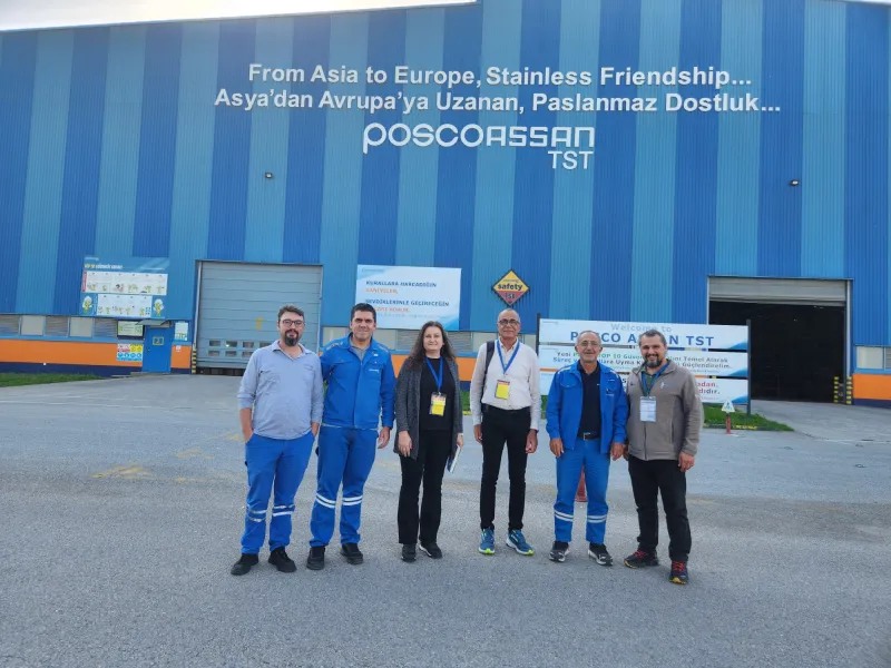 ŞUBEMİZDEN POSCOASSAN-TST FİRMASINA ZİYARET DÜZENLENDİ
