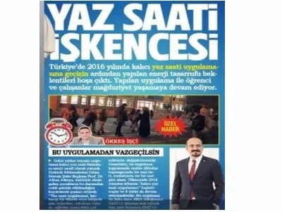 TÜRKİYE SEKİZ YILDIR KARANLIĞA UYANIYOR