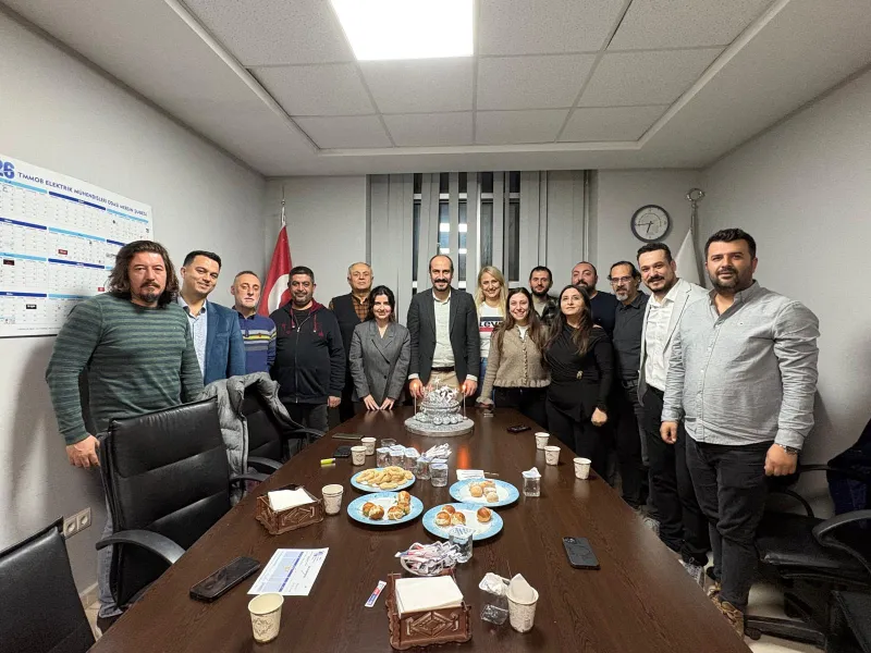 EMO MERSİN ŞUBE 15. DÖNEM YÖNETİM KURULU MAZBATASINI ALARAK İLK TOPLANTISINI YAPTI.