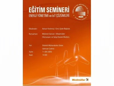 SEMİNER:ENERJİ YÖNETİMİ VE LOT ÇÖZÜMLERİ