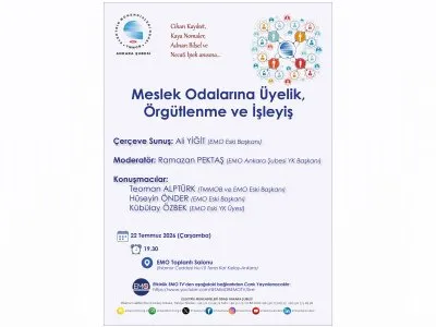 “MESLEK ODALARINA ÜYELİK, ÖRGÜTLENME VE İŞLEYİŞ” BAŞLIKLI SÖYLEŞİ VE EDEBİYATÇI ÜYELERİMİZLE İMZA GÜNÜ DÜZENLENİYOR