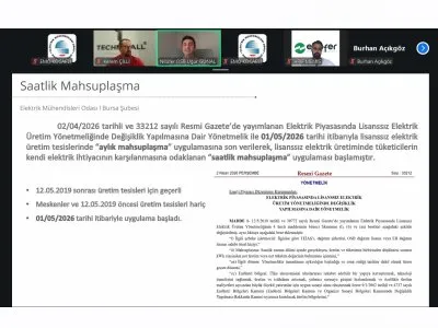 LİSANSSIZ ÜRETİMDE YENİ MEVZUAT VE MAHSUPLAŞMA WEBİNARI GERÇEKLEŞTİRİLDİ