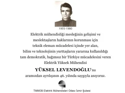 YÜKSEL LEVENDOĞLU`NU ANIYORUZ