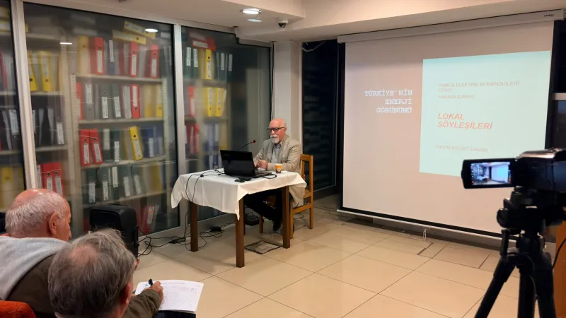 LOKAL SÖYLEŞİLERİ “TÜRKİYE’NİN ENERJİ GÖRÜNÜMÜ” BAŞLIĞIYLA BAŞLADI
