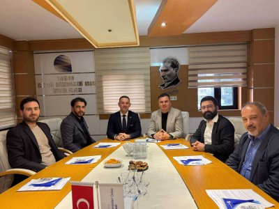 JEOLOJİ MÜHENDİSLERİ ODASI ANTALYA ŞUBESİ’NDEN ŞUBEMİZE ZİYARET