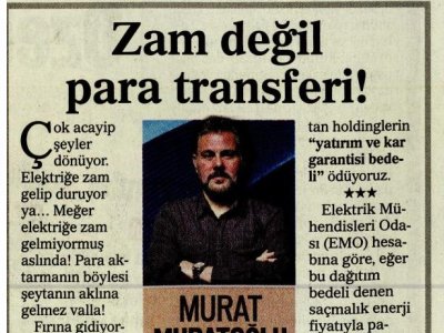 MURAT MURATOĞLU - ZAM DEĞİL PARA TRANSFERİ (NEFES, 07.04.2026)