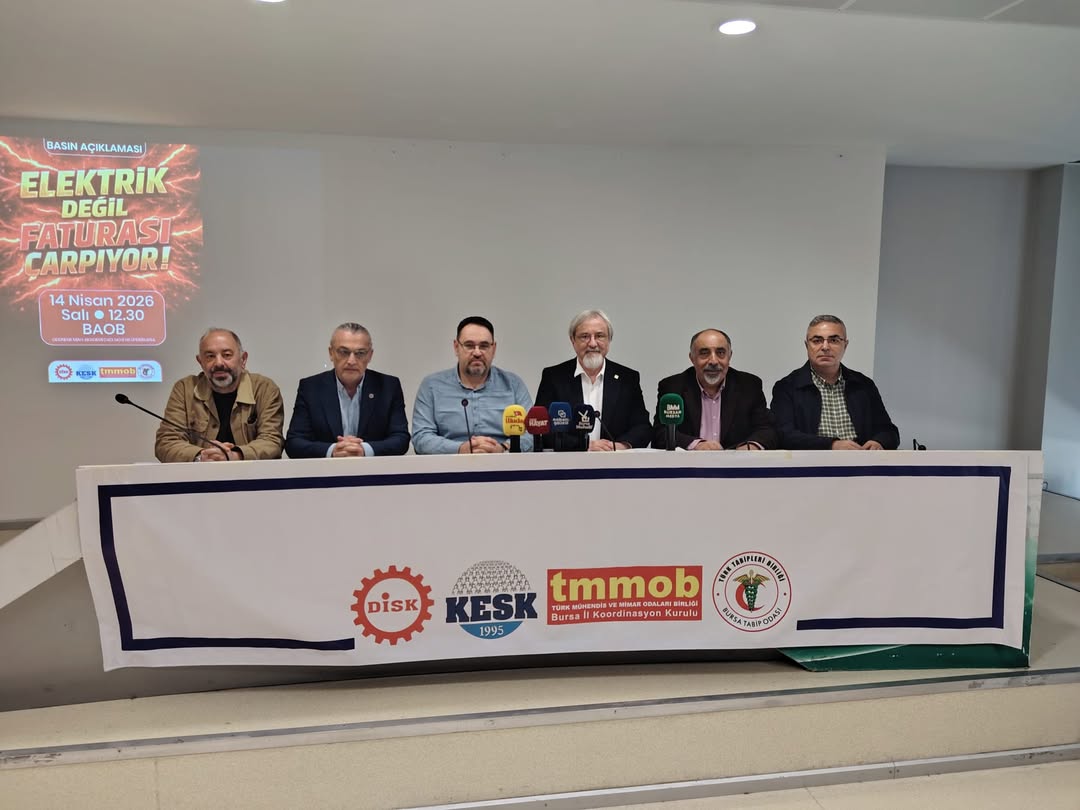 `ELEKTRİK DEĞİL, FATURASI ÇARPIYOR” KONULU BASIN AÇIKLAMASI GERÇEKLEŞTİRİLDİ