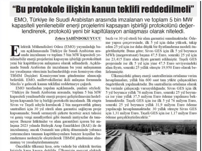 `BU PROTOKOLE İLİŞKİN KANUN TEKLİFİ REDDEDİLMELİ` (BAŞKENT GAZETESİ,
14.05.2026)