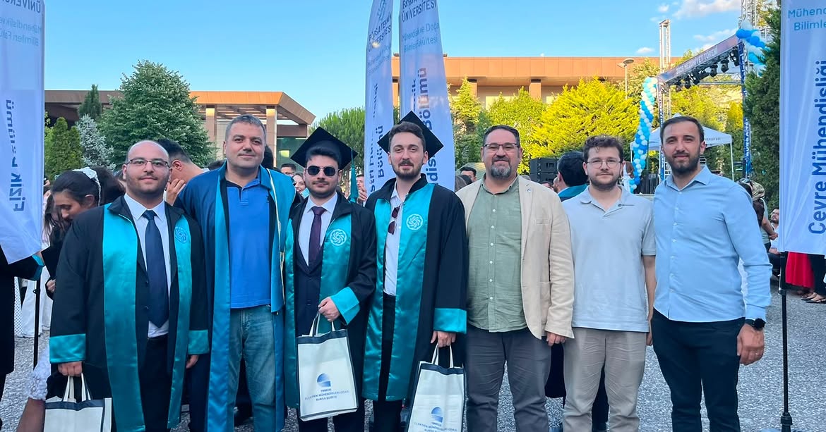 BURSA TEKNİK ÜNİVERSİTESİ MEZUNİYET TÖRENİNE KATILDIK