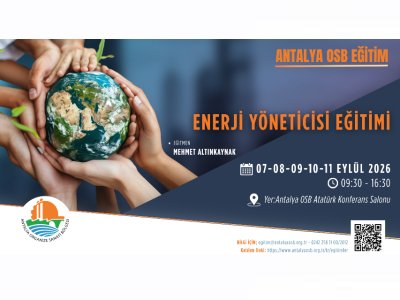 ENERJİ YÖNETİCİSİ EĞİTİMİ