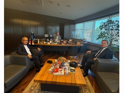 ÇAYCUMA BELEDİYE BAŞKANI BÜLENT KANTARCI’YA ZİYARET