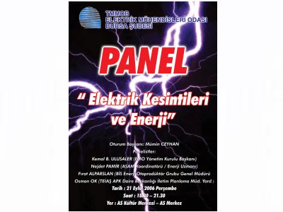 ELEKTRİK KESİNTİLERİ VE ENERJİ PANELİ