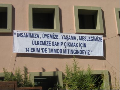 İNSANIMIZA,ÜYEMİZE,YAŞAMA,MESLEĞİMİZE VE ÜLKEMİZE SAHİP ÇIKMAK İÇİN ,14 EKİM 2006 GÜNÜ ANKARA`DA BULUŞUYORUZ.