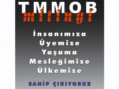 TMMOB ANKARA İKK’DAN İNSAN ZİNCİRİ, MEŞALELİ YÜRÜYÜŞ…