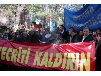 MESLEK ODALARI: TECRİT'E HAYIR!