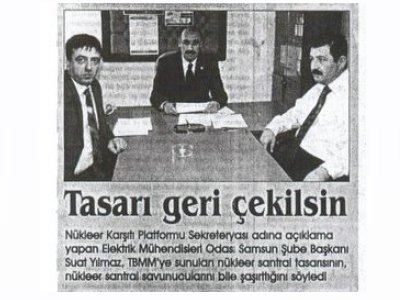 NÜKLEER TASARIYA HAYIR