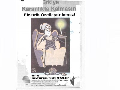 TÜRKİYE KARANLIKTA KALMASIN