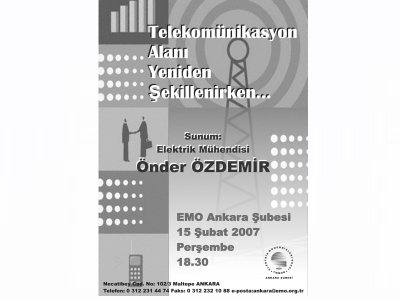 TELEKOMÜNİKASYON ALANI YENİDEN ŞEKİLLENİRKEN...