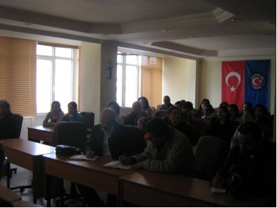 PETROL-İŞ-NOVAMED İŞCİLERİNE ANLAMLI ZİYARET.