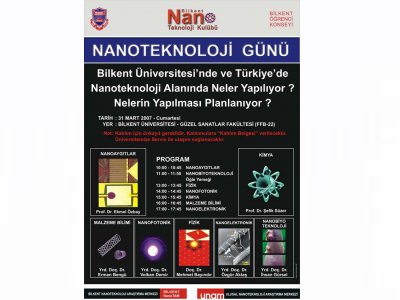 BİLKENT ÜNİVERSİTESİ'NDE NANOTEKNOLOJİ GÜNÜ