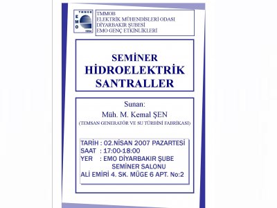 KARAKAYA BARAJI TEKNİK GEZİSİ VE SEMİNERİ