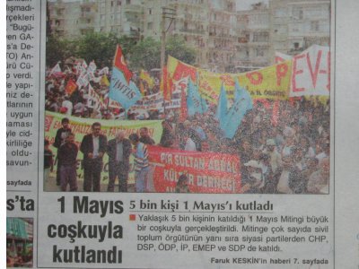 YAŞASIN BİR MAYIS