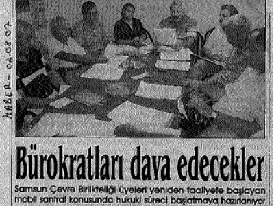 BÜROKRATLARI DAVA EDECEKLER