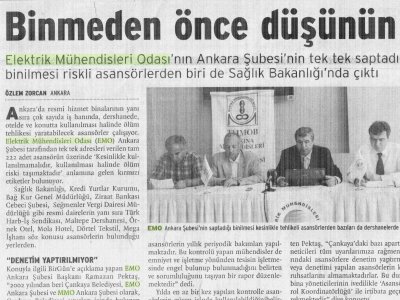 BİNMEDEN ÖNCE DÜŞÜNÜN (BİRGÜN GAZETESİ, 18.09.2007)