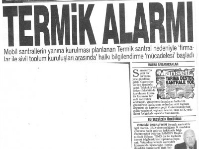TERMİK ALARMI