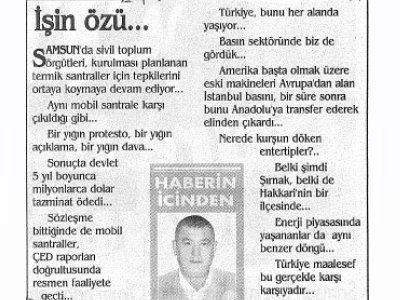 İŞİN ÖZÜ