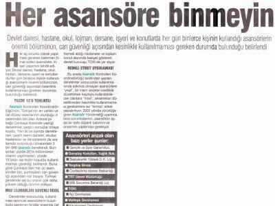 HER ASANSÖRE BİNMEYİN (GÜNBOYU GAZETESİ, 17.12.2007)