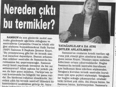 NEREDEN ÇIKTI BU TERMİKLER?