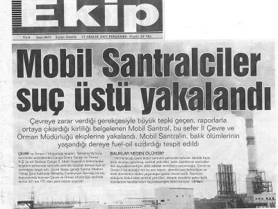 MOBİL SANTRALCİLER SUÇ ÜSTÜ YAKALANDI