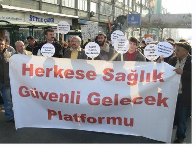 "HERKESE SAĞLIK VE GÜVENLİ GELECEK” İÇİN YÜRÜYORUZ