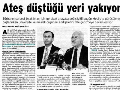 ATEŞ DÜŞTÜĞÜ YERİ YAKIYOR (BİRGÜN, 01.01.2008)