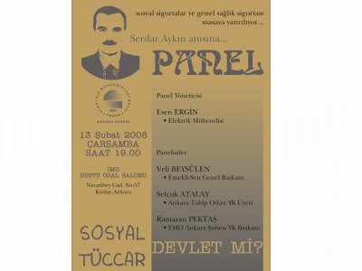 SERDAR AYKIN ANISINA SSGSS PANELİ…