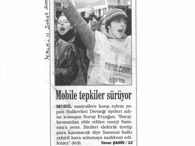 MOBİLE TEPKİLER SÜRÜYOR