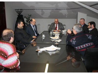 YILDIZ TEKNİK ÜNİVERSİTESİ ELEKTRİK-ELEKTRONİK FAKÜLTESİ DEKANI PROF. DR. GALİP CANSEVER ODAMIZI ZİYARET ETTİ.