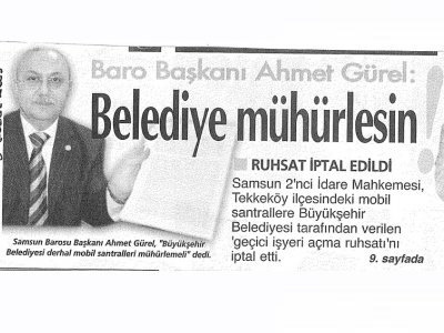 BELEDİYE MÜHÜRLESİN
