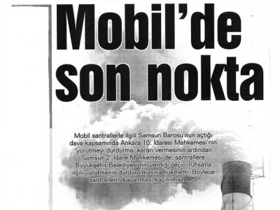 MOBİL'DE SON NOKTA
