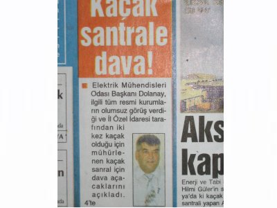KAÇAK SANTRALE DAVA