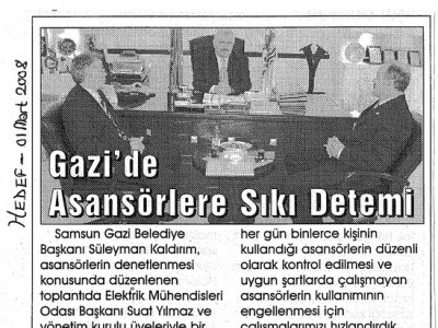 ASANSÖRLERE SIKI DENETİM
