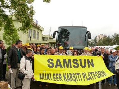 ÇERNOBİL FELAKETİNİ ANMA, NÜKLEER SANTRAL KURULMASINI PROTESTO EYLEMİ