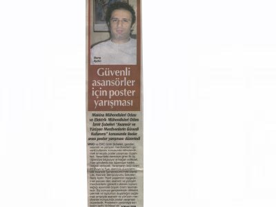 GÜVENLİ ASANSÖRLER İÇİN POSTER YARIŞMASI-06.04.2008/HABER EKSPRES
