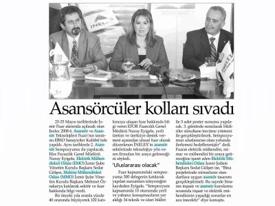 ASANSÖRCÜLER KOLLARI SIVADI-21.05.2008 YENİGÜN