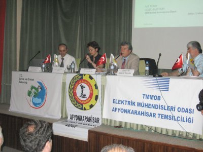 AFYONDA ÇEVRE VE SÜRDÜRÜLEBİLİR ENERJİ PANELİ DÜZENLENDİ