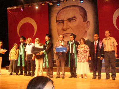 DERECEYE GİREN MEZUNLAR ODAMIZ TARAFINDAN ÖDÜLLENDİRİLDİ.