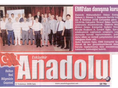 EMO'DA DANIŞMA KURULU TOPLANTISI